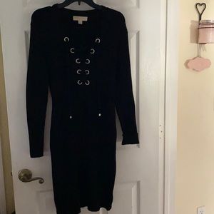 Mk classic black dress large